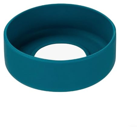 Housse en silicone pour bouteille d'eau conçue pour s'adapter aux tailles standard (76 à 79 mm) (bleu)