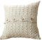 Jorzer Pillow Cover 18x18, Cable Knit Cotton Throw Pillow Cover with Buttons, Decorative Pillow Cover with Easy Maintenance for Couch Sofa Bed