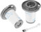 QWORK® 2 Pezzi filtro aspirapolvere con spazzola di pulizia, compatibile con Rowenta X-ForceFlex 8.60 RH9611 RH9637 RH9638 RH9639