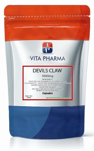 VITA PHARMA Devils Claw 5000mg 60 Capsules