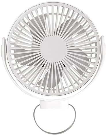 Ventilador de techo USB de 7 pulgadas de 5 V para interiores y exteriores, sala de estar, camping, escuela, dormitorio y más, ventilador de techo USB con luz