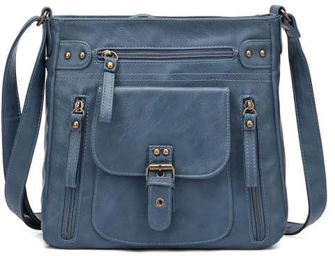 KL928 Tasche Damen Umhängetasche kleine Handtaschen Schultertasche Damentasche Damenhandtasche mittelgroß handtasche Lederhandtaschen Geldbörse PU Leder für frauen oder Mädchen