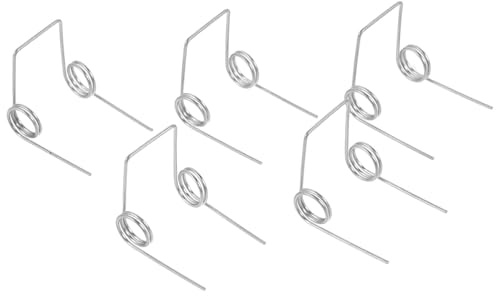 Gadpiparty 5pcs Electric Kettle Lid Torsional Spring Stainless Steel Small Spring for Kettle Repair and Replacement Maintenance