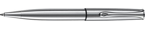 DIPLOMAT - Kugelschreiber Esteem Matt Chrom easyFlow - Schick und elegant - 5-Jahre-Garantie - Matt verchromt