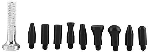 Lackfreie Dellenreparatur, Knock Down Tools Tap Down Stift mit Gummiköpfen, lackfreie Dellen Reparatur Handwerkzeug-Set