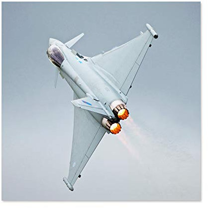 Gronemann Military UK RAF Eurofighter Typhoon Foto Groß Wand Kunst Poster Druck Dickes Papier 61 x 61 cm