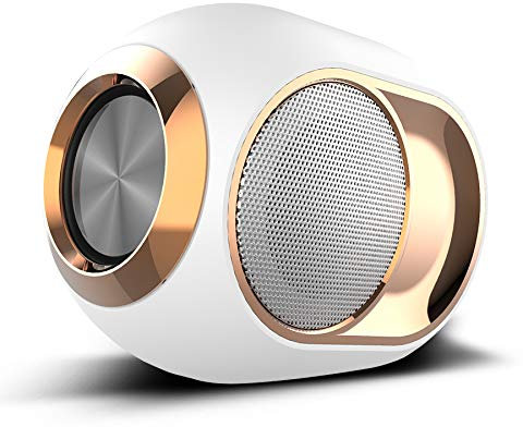 ALGG High-End Wireless Speaker - 108 DB Stereo Bluetooth Speaker Player, Golden egg Wireless Bluetooth Speakers Super Strong Subwoofer Portable