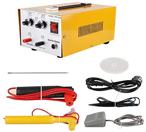 Máquina de Soldadura por Puntos de Joyería 200W Soldador Laser Joyeria Joyería Soldadora por Puntos 0.5mm-1.7mm Máquina de Soldadura Eléctrica
