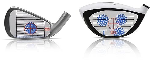 SWVL Sports Golf Impact Tape- 200 Label Pack (100 Iron & 100 Driver)