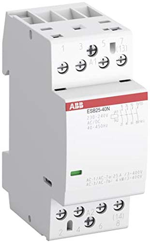 ABB ESB40-40N-04 ESB Leistungsschütz / 110 V ac Spule, 4 -polig 4 Schließer / 40 A, Sicherheit