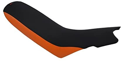 Funda de Asiento Compatible con KTM LC4 640 2000-2004 Negra/Naranja