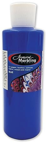 Jacquard Marbling Colour Blue Floating Paint for Water Based Ebru Art, Suminagashi Crafts and Fabric Design Projects 236ml (8 fl oz)
