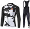 UGLY FROG 2024 Winter Jersey Thermisches Fahrradtrikot Vlies Thermo Langarm Shirt+Bib Lange Hosen Anzüge Herren Breathable Radfahren Fahrrad Lange Hülsen Fahrrad Hemd Männer Langarm Fahrradbekleidung