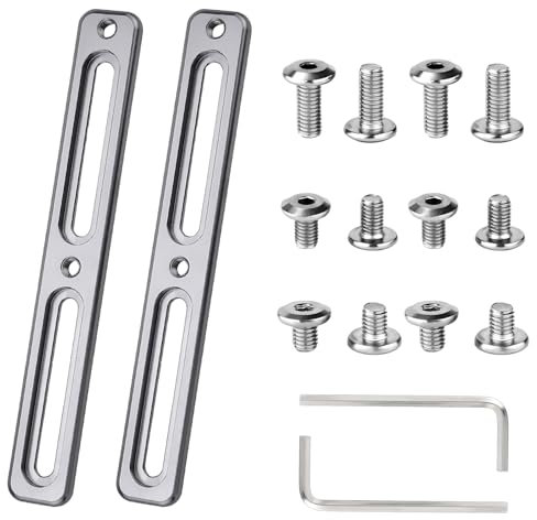 thirei 2 Pièces Adaptateur Porte Bidon Vélo, Montage Porte Bidon Vélo en Aluminium Réglable, pour Ajuster Les Porte-Bouteilles de Vélo, Argent