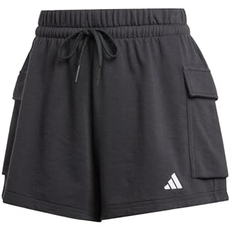 adidas Essentials Small Logo French Terry Cargo Shorts