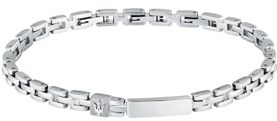 MASERATI Herren-Stahlarmband, Länge 21,5 cm, ICONIC-Kollektion – JM324AVD57