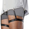 STAY GENT Hemdhalter Herren mit Rutschfesten Klammern, Hosenträger, Elastisch Hemd-Halter, Hemd Gürtel Herren Shirt Stays Holder Verstellbar Strumpfband für Polizei/Militä/Business (1 Paar)