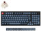 Keychron V5 Max Compact 100-Key Wireless Custom Knob Mechanical Keyboard, Programmable Bluetooth 5.1/2.4 GHz/Wired with RGB Hot-swappable Gateron Jupiter Brown Switch for Mac Win Linux - UK Layout