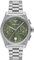 Emporio Armani Watch for Men, 2 sub dial Chronograph Movement and 43mm Case Size with Stainless Steel, Leather or Silicone Strap Waldgrün, 43MM