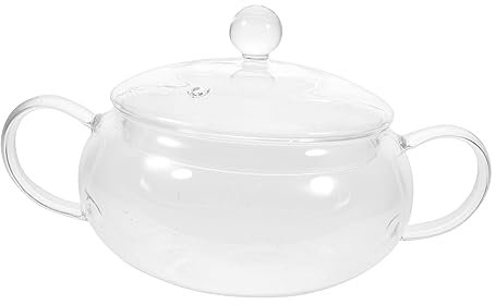 Alipis Pratica Pentola in Per Stufato - Set Di Pentole Per Zuppa Da 1400 Ml Con Coperchio Ideale Per Cucinare E Sui Fornelli