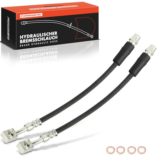 Frankberg 2x Bremsschlauch Bremsschläuche Vorne 273mm 9191262 | Kompatibel mit Combo Tour, Corsa D S07, Combo Kasten/MPV, Corsa D Kasten/Hatchback S07, Corsa C Kasten/Hatchback X01