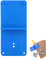 Topfscharnier Schablone, Bohrschablone Lochreihe, Topfscharnier Bohrschablone, Blau Lochreihenschablone, Montageplatten Ankörnschablone, Für 40 Mm Tür- Und Schrankscharniere (Blau)