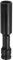 sourcing map Deep Thin Wall Impact Socket 18mm Metric 6 Point Socket 1/2 Square Drive 5 Extra Long Phosphated CR-V Steel Industrial Grade Spindle Axle Nut Socket, Black