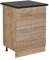 Vicco Meuble Bas de Cuisine R-Line, Sonoma, 60cm, PT Anthracite