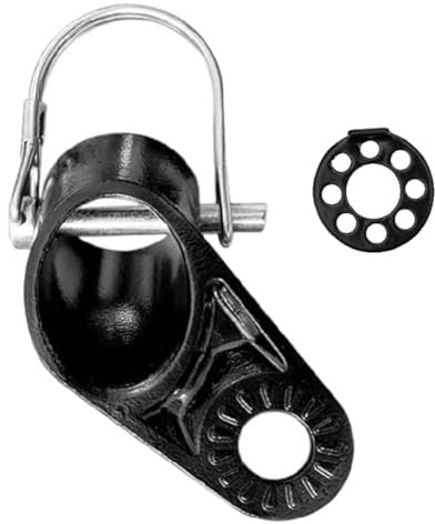 Qusedwey Fahrradanhänger-Kupplungssatz, Robuste Fahrradanhänger-Kupplung, Verbindungsstück für Fahrrad-Lastenanhänger