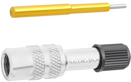 Generisch Fahrrad - Ventiladapter, Vorderradgabel | Adapter für Fahrradgabelpumpe - -Ventiladapter aus Aluminiumlegierung Reifenpumpenzubehör