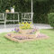 Gecheer Fioriera 83x83x27 cm in Legno Massello di Pino,Fioriera da Giardino,Fioriera da Esterno Grande,Fioriere Vaso per Fiori,Fioriera Rialzata,Letto Rialzato da Giardino,P823878