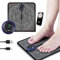 DAVANSU® SÚPER Masajeador Eléctrico Para Pies,Masajeador de Pies EMS, Masaje Pies para Alivio del Dolor Muscular, 8 Modos y 19 Niveles de Intensidad,Carga USB,Libera la Tension,Mejora la Circulación