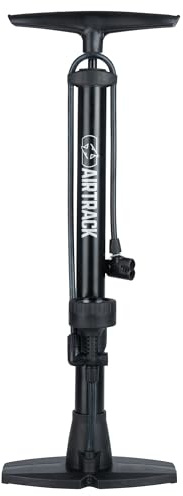 Oxford Airtrack Lite Floor Pump + Gauge PU856 | Schrader & Presta Track Pump For Bike Tyres, Inflatables & Balls