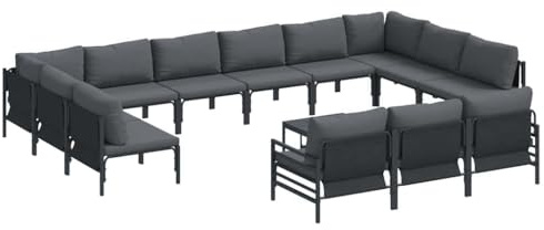 vidaXL Gartengarnitur Set - Super für Deine Terrasse, Dein Deck oder Gartenpartys
