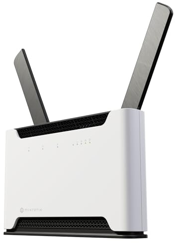 Mikrotik Chateau 5g Ax R17 Kit With Two Wirelessinterfaces (2.4 And 5 Ghz), 4x Gigabit, 1x 2.5g, 5gmodem, S53ug+5haxd2haxD-Tc&rg650E-Eu (s53ug+5haxd2