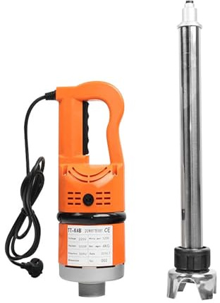 BDJSN Commercial Food Blenders, 12000RPM Heavy Duty Electric Stick Blender, Stainless Steel Blade, Detachable Mixer for Fruits, Meat, Vegetables, Eggs