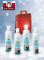 Camylle - Whirlpool Badezusatz Selection mit einer schönen Baumwolltasche als Geschenk mit vier Flaschen: 1 x 250ml Luxe - 1 x 250ml Kajeput Zitrone - 1 x 250ml Lavendel - 1 x 250ml Polynesie