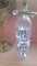 Any words Personalised frosted light up bottle.