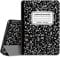 Hi Space for iPad 9th 8th 7th Generation Case for iPad 10.2 Case 2021 2020 2019 Composition Notebook with Pencil Holder, Book Trifold Protective Shockproof Cover with Auto Sleep Wake for A2270 A2428