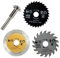 SaferCCTV Circular Saw Blade,Alloy Saw Blade,54.8mm HSS Mini Wood Circular Saw Blade Cutting Blade Rotary Tool for Wood Works,Plastic PVC Pipes,Aluminum Profiles,4pcs