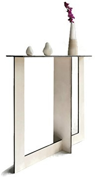 Generico TAUREA Console Stretta 70 cm in Legno Moderno Minimalista Ispirata alla Sezione Aurea Mobile Salvaspazio per Ingresso Corridoio Soggiorno o Dietro Divano Arredo Contemporaneo Artigianale