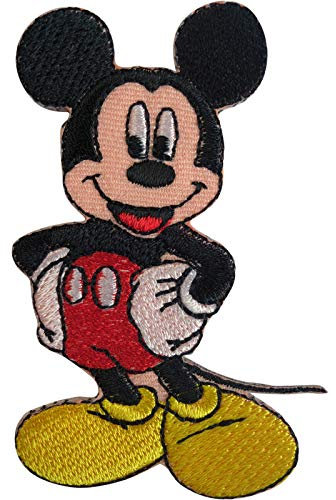Mickey Mouse Patch Bestickte Abzeichen Eisen Nähen auf Kleidertasche T-Shirt Cap
