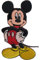 Mickey Mouse Patch Bestickte Abzeichen Eisen Nähen auf Kleidertasche T-Shirt Cap