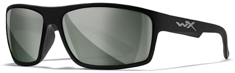 Wiley X │ WX Peak | Sonnenbrille Herren │ Ideal bei Outdoor-Aktivitäten | Sport Fahrradbrille Laufbrille Fischen Wandern │ Sportbrille │ 100% UVA/UVB-Schutz