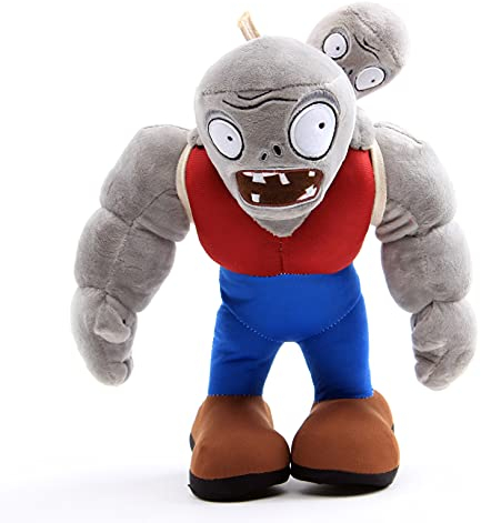uiuoutoy Zombies Plush Toys Game Giant Gargantuar Zombie 33cm Soft Stuffed Dolls Kids Gift