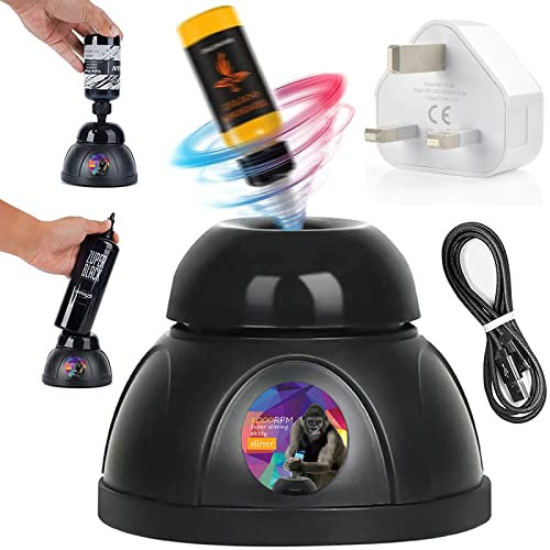Tattoo Machine Vortex Stirrer,Liquid Vortex Shaker Mixer,8000rpm Mini Fast Mixing Paint,for Tattoo Pigment Ink Nail Polish Eyelash Glue Paints Makeup Pigment