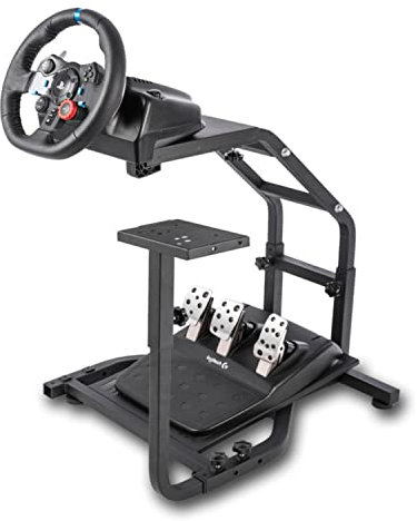 Dardoo Racing Wheel Stand Support for Logitech G29, G27, G25, G920 Thrustmaster T80 T150 T300RS Racing Simulator Wheel Stand Wheel,Shifter and Pedals Not Included