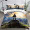Enfunt-Home Anime Zelda Bettwäsche Set 2 Teilig, 100% Mikrofaser Wikinger 1 Bettbezug 135x200cm Mit Reißverschluss Und 1 Kissenbezug 80x80cm