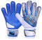CONNECT Kinder-Fußball-Torwarthandschuhe mit Super Grip Latex-Torwarthandschuhe Kinder, Jungen & Mädchen, Junior, Fußball-Torwarthandschuhe, für Training (Cyan, 9)