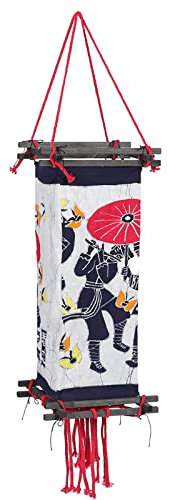 Farolillos de Papel Linterna de Seda Japonesa China, Farol de Flores Tradicional Cuadrado Impermeable, Farol Colgante para Barra de Sushi, decoración para Interiores y Exteriores Boda
